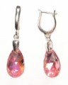 Swarovski kapka Light Rose AB II