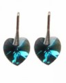 Swarovski srdce Blue Zircon AB III a