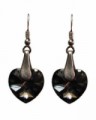 Swarovski srdce Silver Night AB a