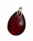 Přívěsek kapka Garnet